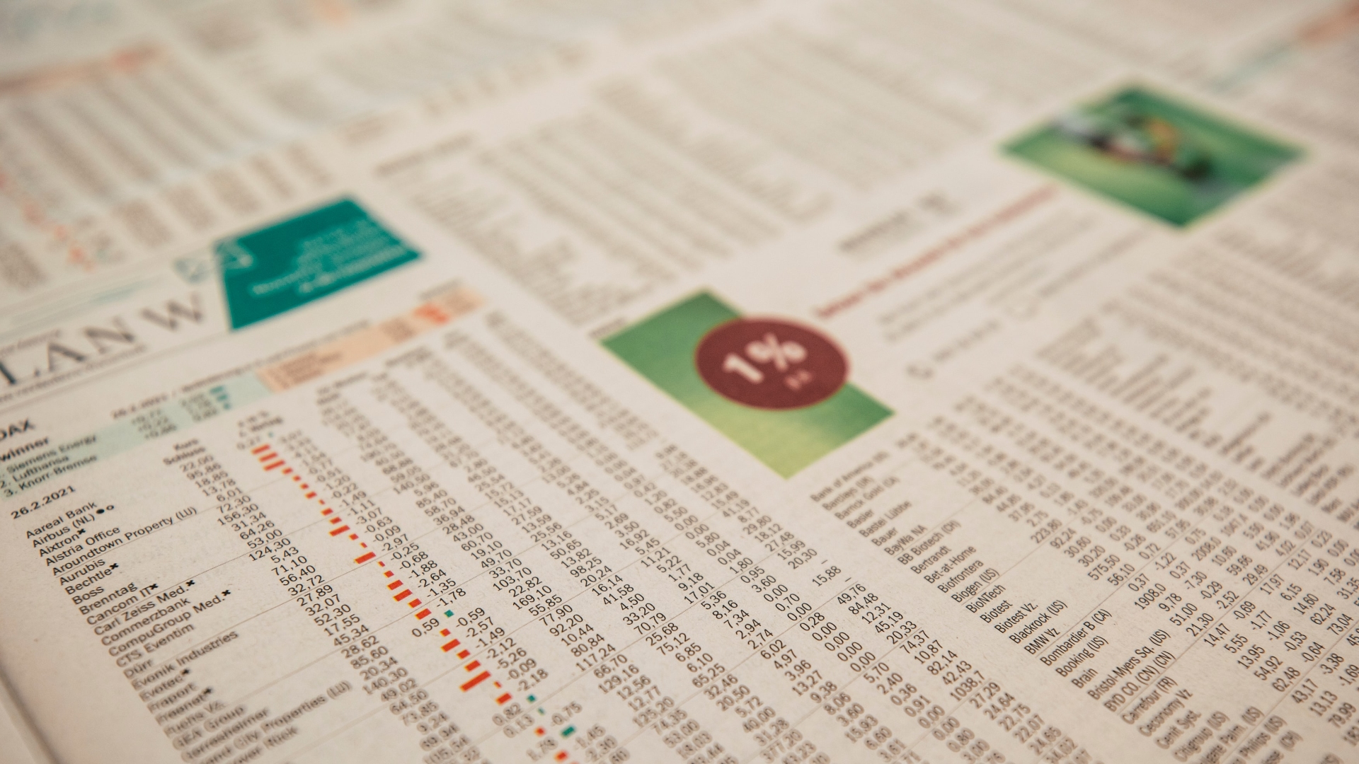 A page of densely packed numeric data in tabular format.